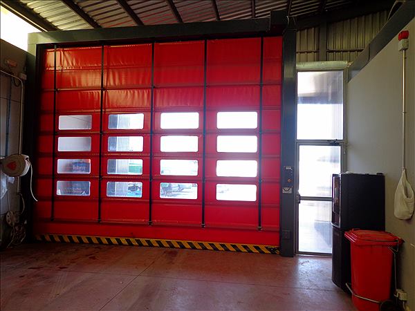 Puerta r&aacute;pida: trabajo de Puertas Autom&aacute;ticas La Mancha